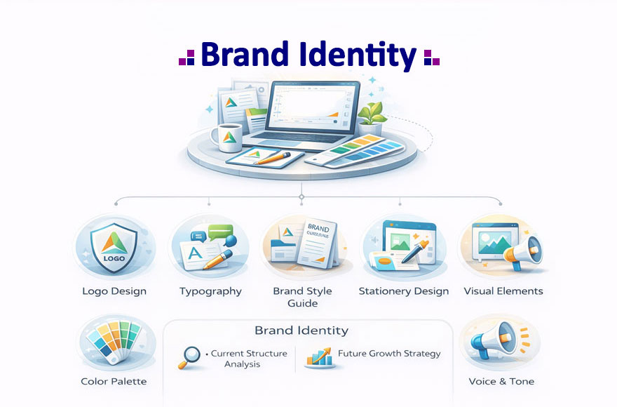 خدمات هویت برند