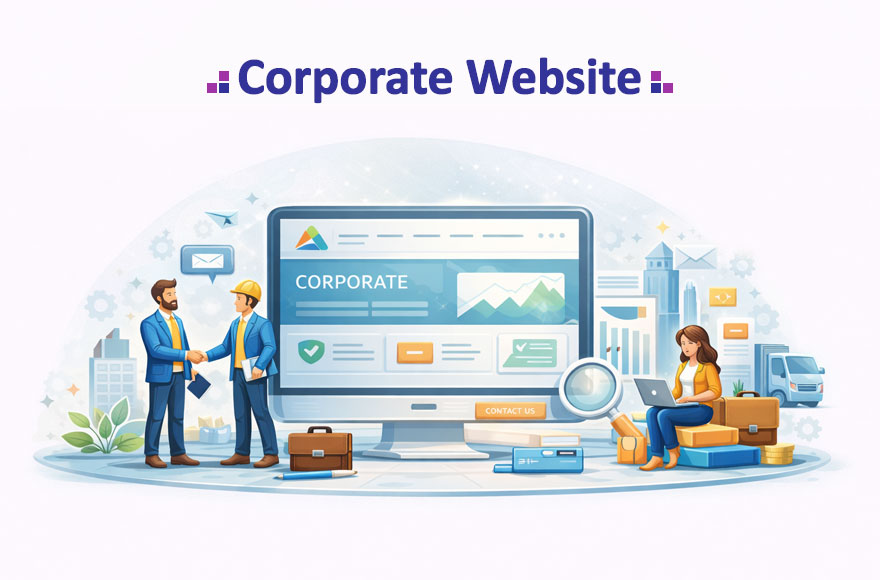 خدمات طراحی سایت شرکتی