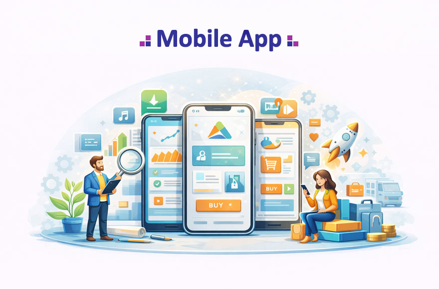 خدمات طراحی اپلیکیشن موبایل