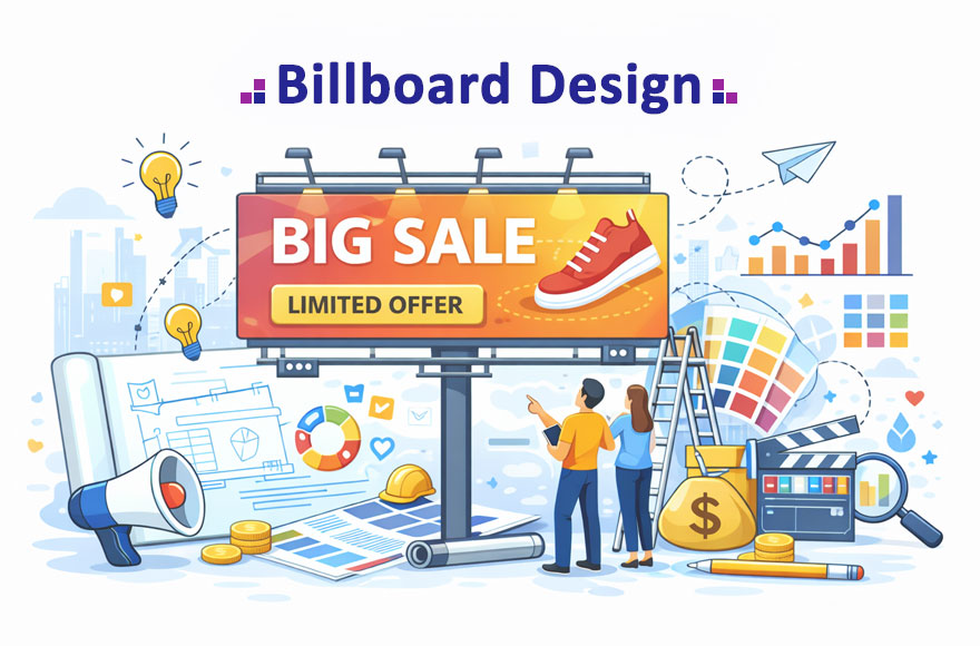 خدمات طراحی بیلبورد