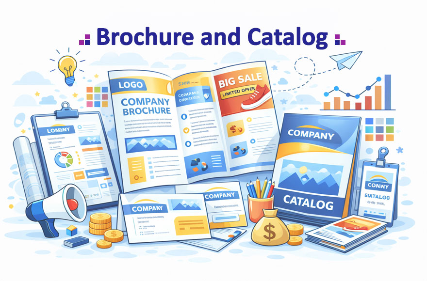 طراحی بروشور و کاتالوگ