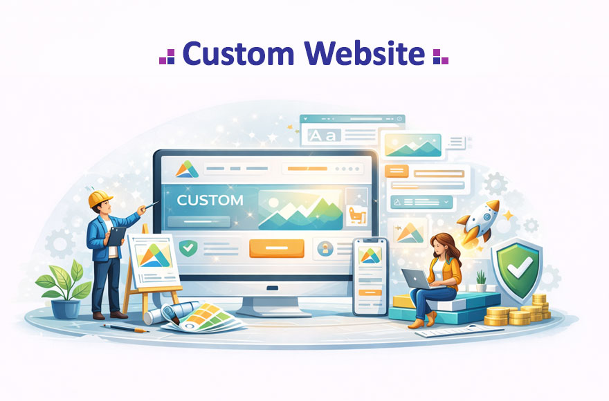 خدمات طراحی سایت اختصاصی