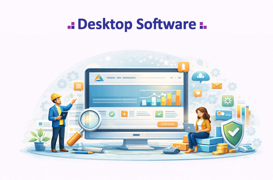 خدمات طراحی نرم افزار دسکتاپ